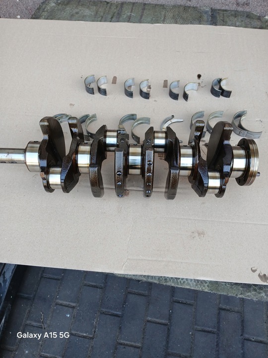 фото №15, Wał коленчатый + вкладыши комплект peugeot citroen ew10j4s 2.0 16v