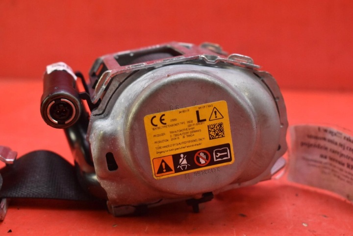фото №5, Pas безопасности левые перед натяжитель 34230836a opel astra 5 v k 15-20