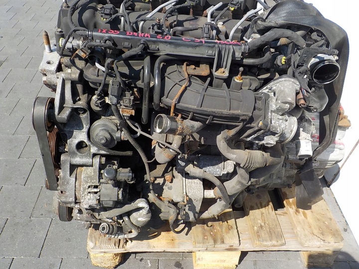 фото №10, Hyundai ix35 11r 2.0 crdi 136km двигун d4ha комплектний механічна коробка передач film