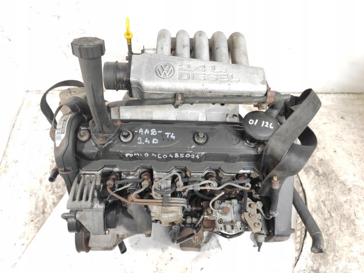 фото №10, Двигатель стойка aab насос vw transporter caravelle multivan t4 2.4 d