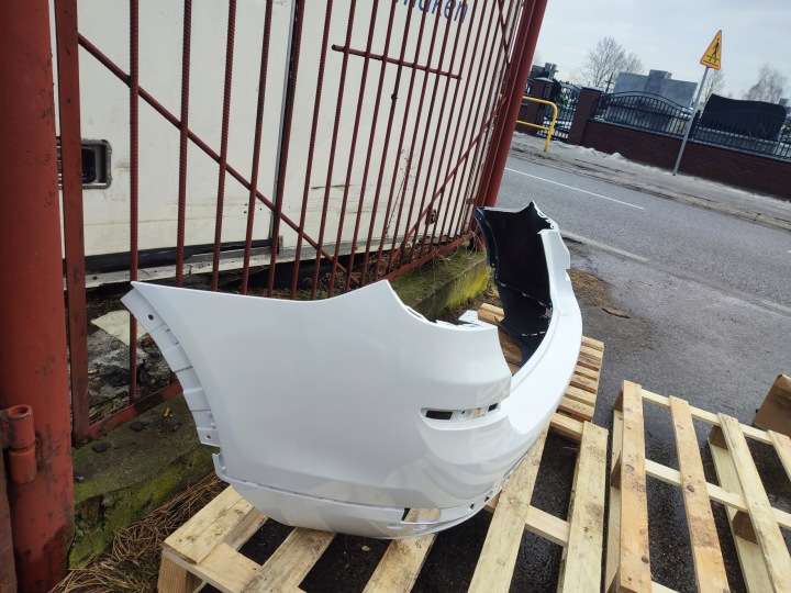фото №12, Задний бампер bmw x3 f25 03.14-08.17r рестайлинг pdc pod датчики цвет a300
