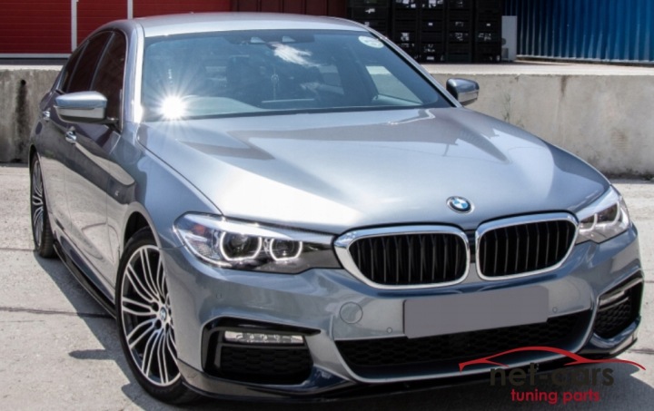 фото №8, Спойлер накладка bmw 5 g30 31 m набір performance чорний матовий сатин