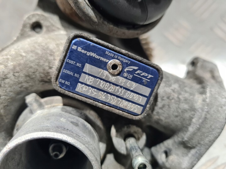 фото №5, Турбина турбонагнетатель turbo opel corsa d meriva a 1.3 cdti 75km