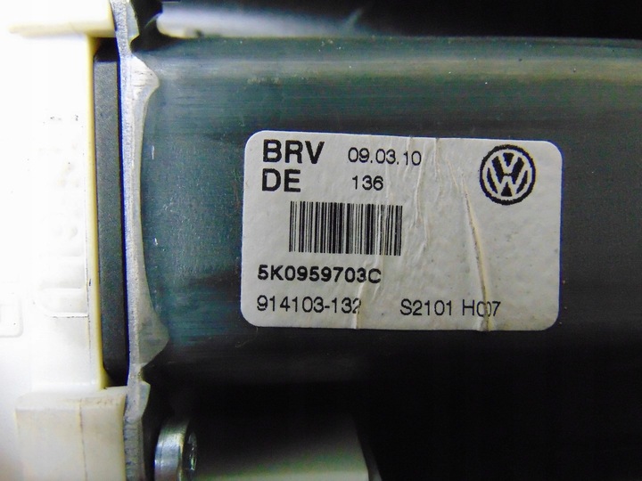 фото №14, Механизм стёкла левый зад vw golf vi 5k4839729j 5k0959703c