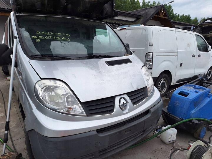 фото №13, Renault trafic ii 2 рестайлинг vivaro a лампа фара левая перед передняя евро