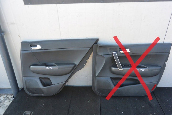 фото №1, Боковина дверь правый перед зад kia sportage