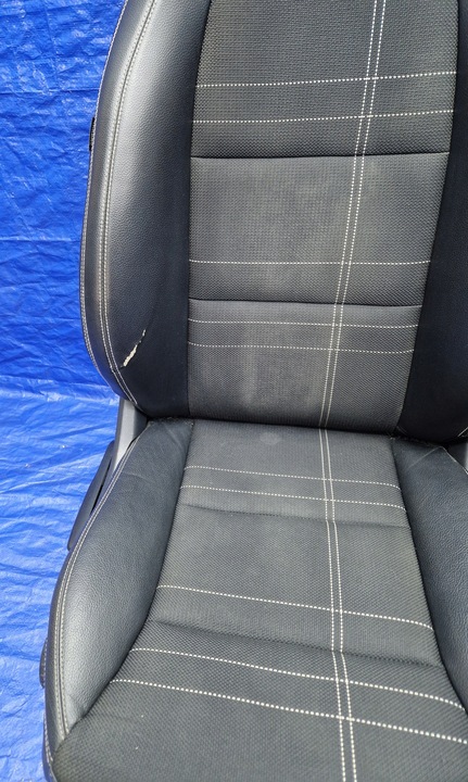 фото №6, Mercedes w176 оригинальный набор интерьера сиденья ковшеобразные диван обшивки