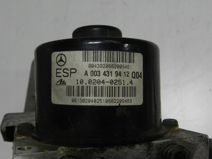 фото №6, Mercedes c-klasa w203 насос abs a2095450232