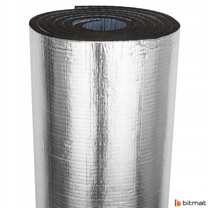 фото №13, Гумова піна з плівка aluminowa 19mm samoprzylepna екран zagrzejnikowy