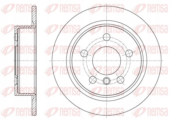 фото №1, 6161800 диск тормозная