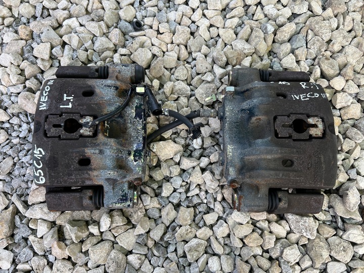 фото №1, Iveco daily iii 65c15 суппорт тормозной левый зад brembo