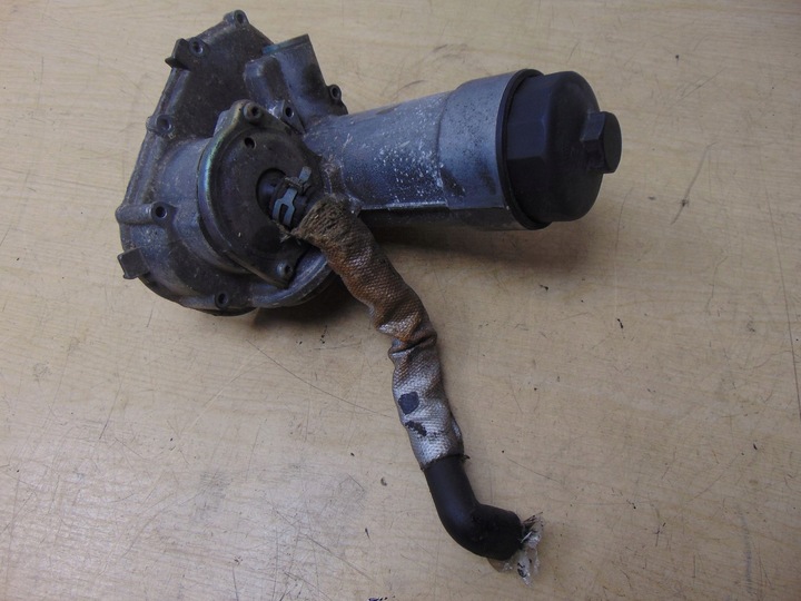 фото №11, Основание корпус фильтра масла audi a4 b6 2.5 tdi