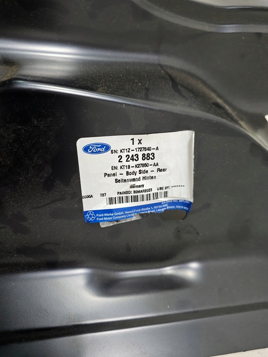 фото №7, Крыло правые зад задний ford connect mk2 13-