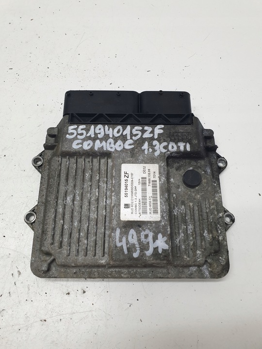 фото №1, Блок керування комп'ютер двигуна opel combo c 1.3 cdti 55194015zf