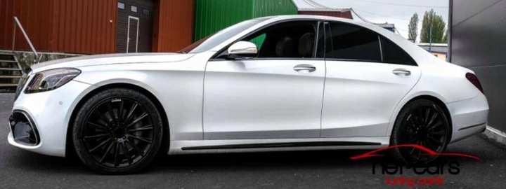 фото №8, Пороги mercedes s w222 13-20 amg s63 s65 довгий b