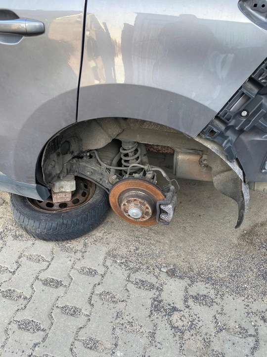 фото №1, Задня вісь керована 4-контроль espace v dużo запчастини