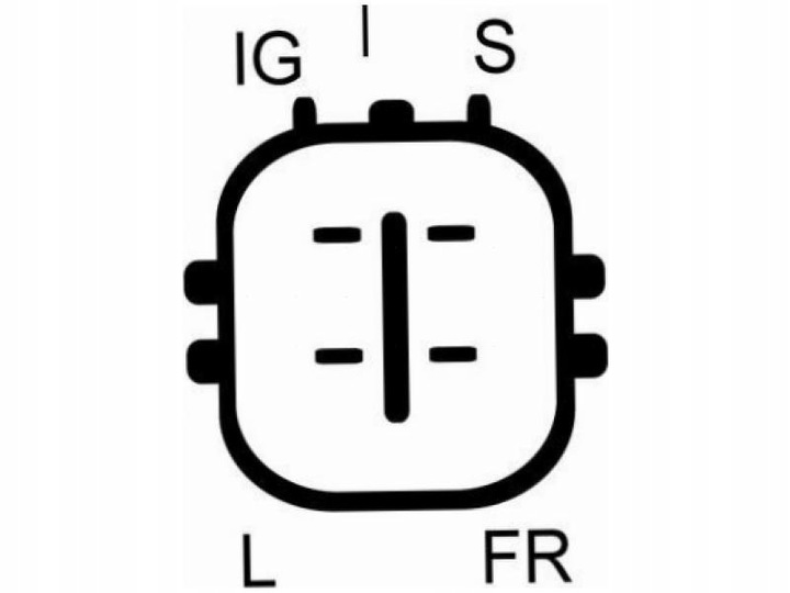 фото №2, Генератор toyota corolla e12 1.4 1.6 avensis t25 1.6 1.8