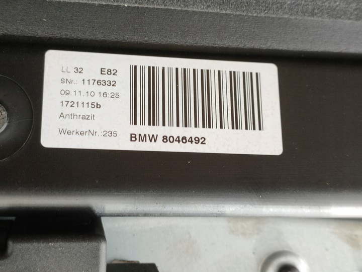 фото №11, Bmw e82 купе lci 07-12 люк двигунчик скло дах скляний оригінальний номер