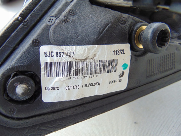 фото №12, Дзеркало ліві механічне seat toledo 4 iv європа