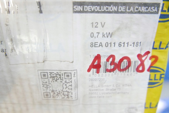 фото №9, Стартер transporter t2 t3 garbus 412 kaefer 039911023 039911023a hella