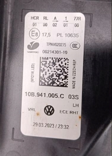 фото №7, Vw id3 фара ліва перед повний led 10b941005c європа