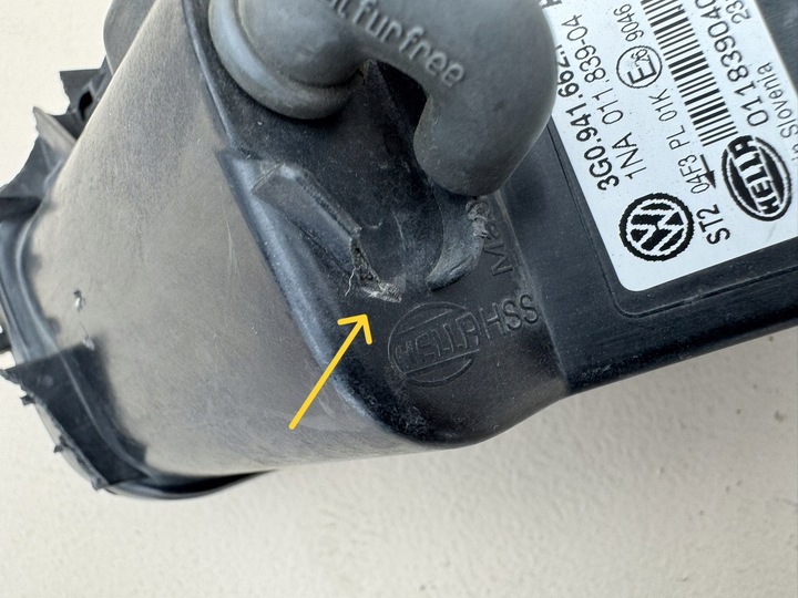 фото №15, Volkswagen passat b8 14-19r лампа галоген праві перед переднє 3g0941662f