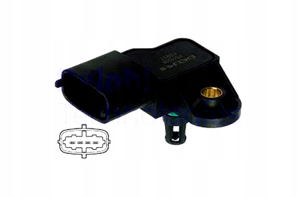 фото №2, Датчик тиску w колекторі ssącym iveco daily iv alfa romeo 159