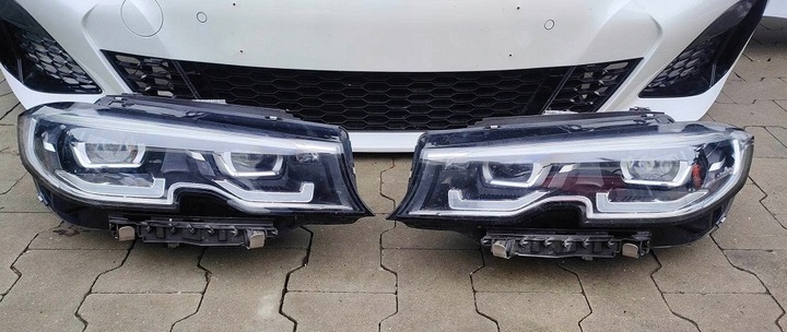 фото №8, Bmw g20 g21 бампер капот pas крило повний led м-пакет a96