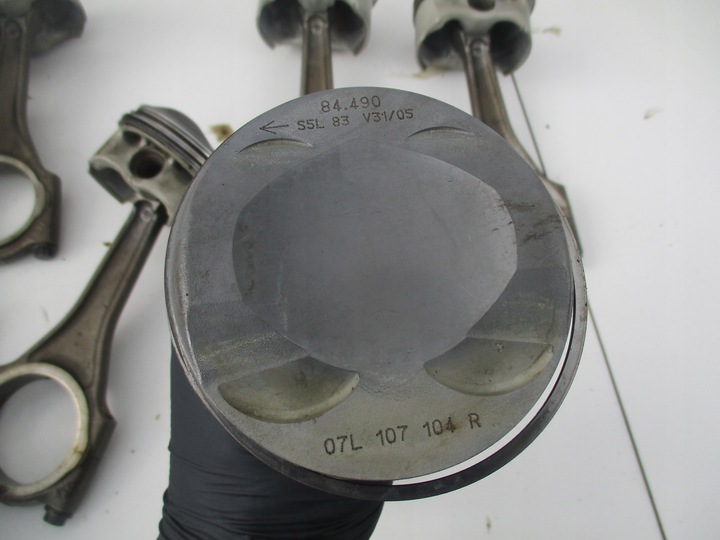 фото №7, Поршень шатун audi a6 c6 s6 a8 d3 s8 5.2 fsi