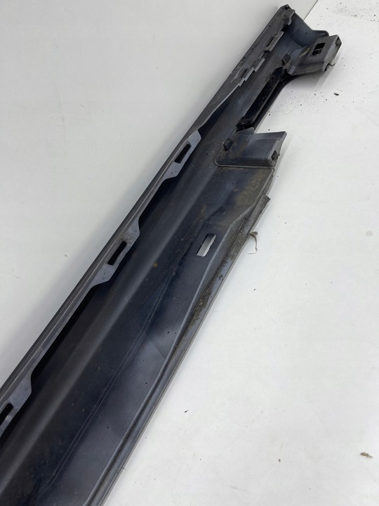 фото №15, Audi a6 c7 планка накладка порога порогова ліва колір lz9y чорний