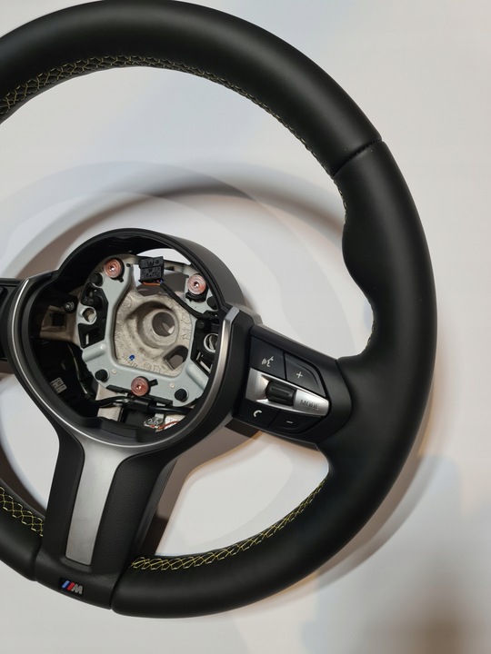 фото №12, Bmw f30 кермо шкіра мультифункція м-пакет new