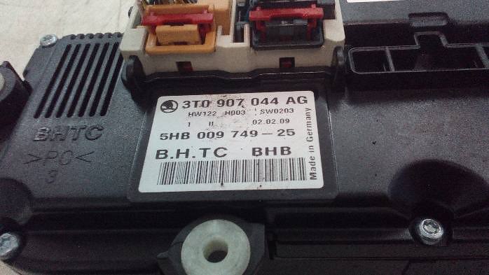 фото №6, Панель повітропровід i кондиціонера superb ii 3t0907044ag