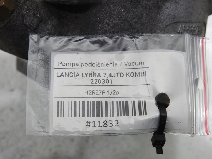 фото №7, Насос вакуум вакуум lancia lybra 2.4 jtd
