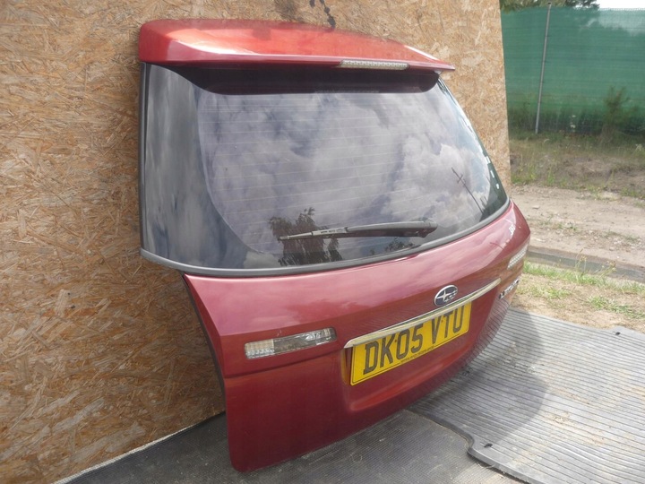 фото №3, Кришка задня скло 33j subaru legacy iv