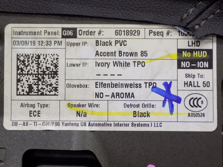 фото №10, Bmw g07 g05 g06 панель консоль оригінал шкіра