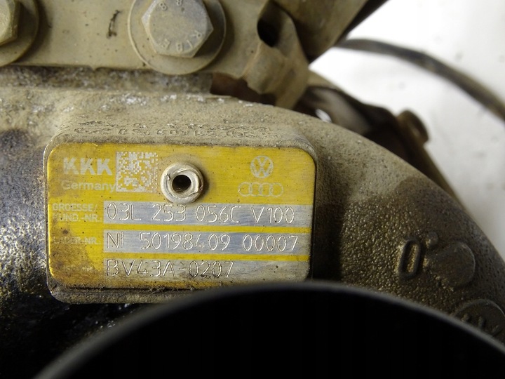 фото №8, Турбонагнетатель турбина воздуха skoda octavia ii рестайлинг 03l253056c