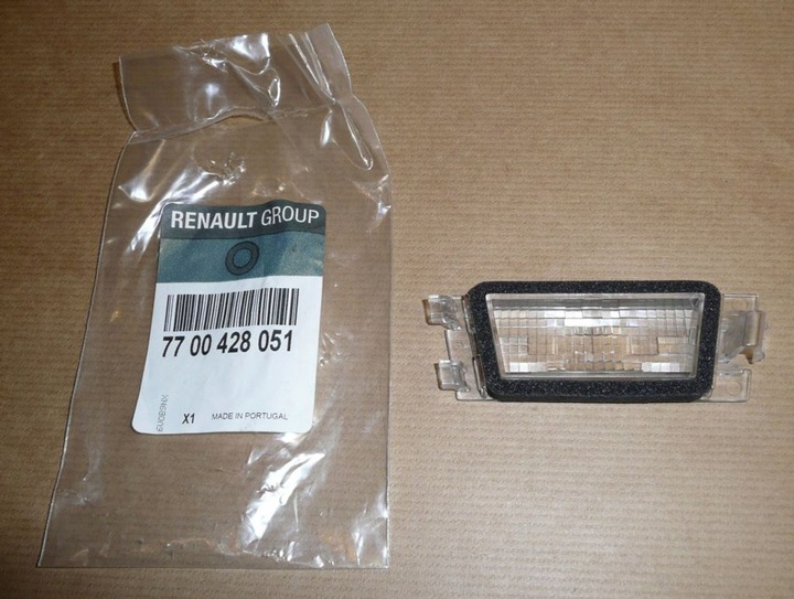 фото №1, Корпус лампы освещение номерного знака rej.