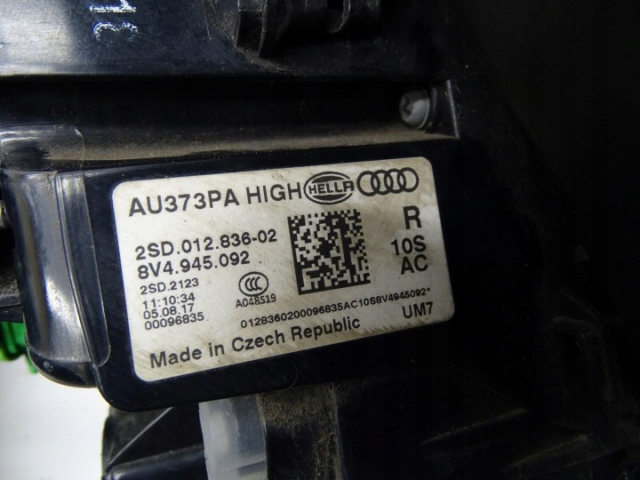 фото №12, Фара праве зад задня w крило matrix led 8v4945092 audi a3 8v рестайлінг 5d sb