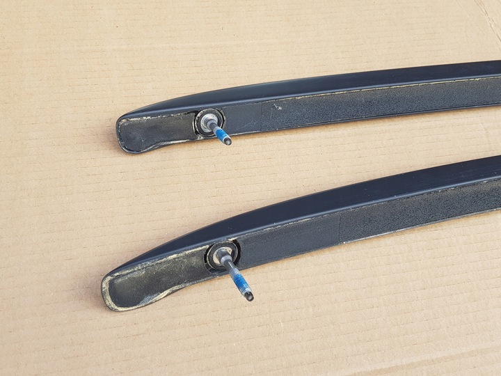 фото №15, Комплект рейлінгів дахових / audi a6 c6 універсал - avant / чорні матові