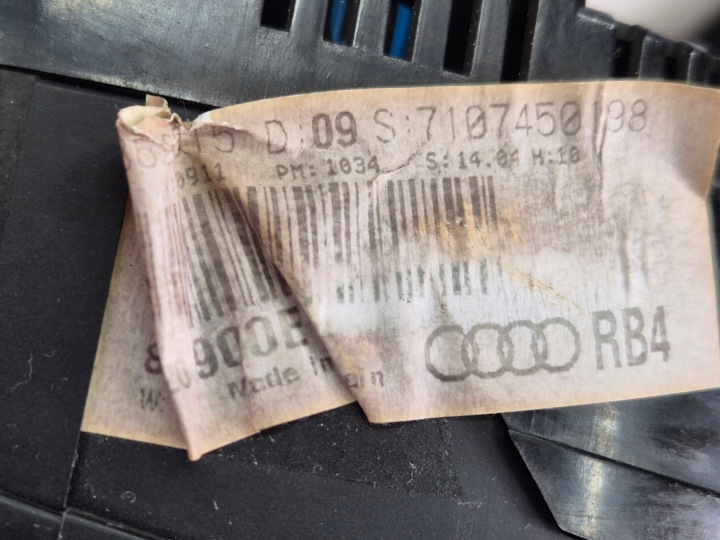 фото №9, Audi a4 b6 b7 tdi панель приборов fis европа 8e0920900e