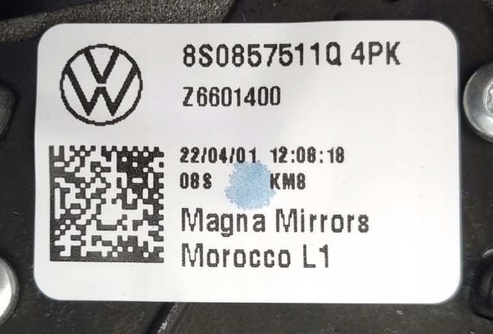 фото №11, Зеркало заднего вида audi q3 83a q2 8s0857511q 4pk