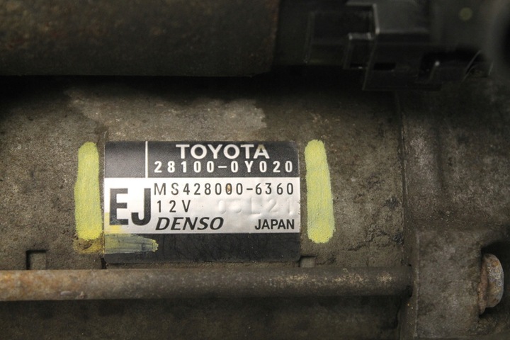 фото №6, Toyota auris 1.33 vvti стартер 28100-0y020 | ms428000-6360