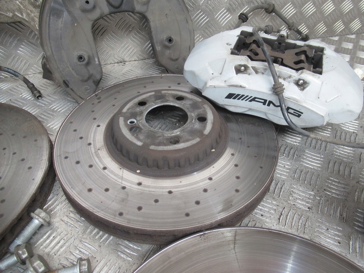 фото №6, Mercedes w205 w213 w238 cls 257 4.3 amg тормоза зажимы+ диски комплект