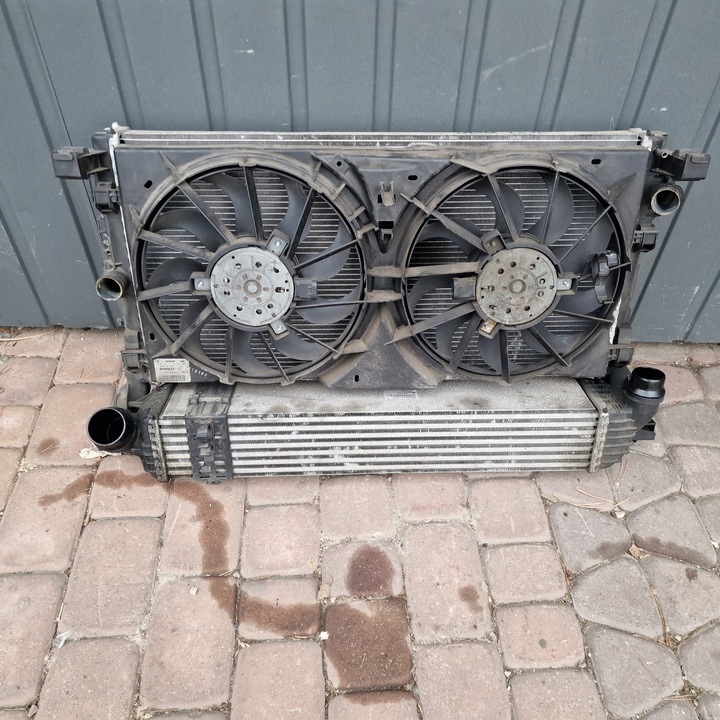 фото №9, Комплект радиатор кондиционер renault laguna iii