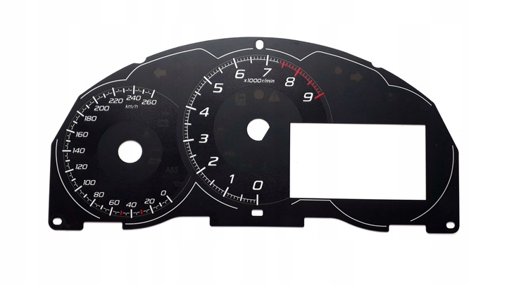 фото №2, Subaru brz 2017+ диски спідометра замінник з mph