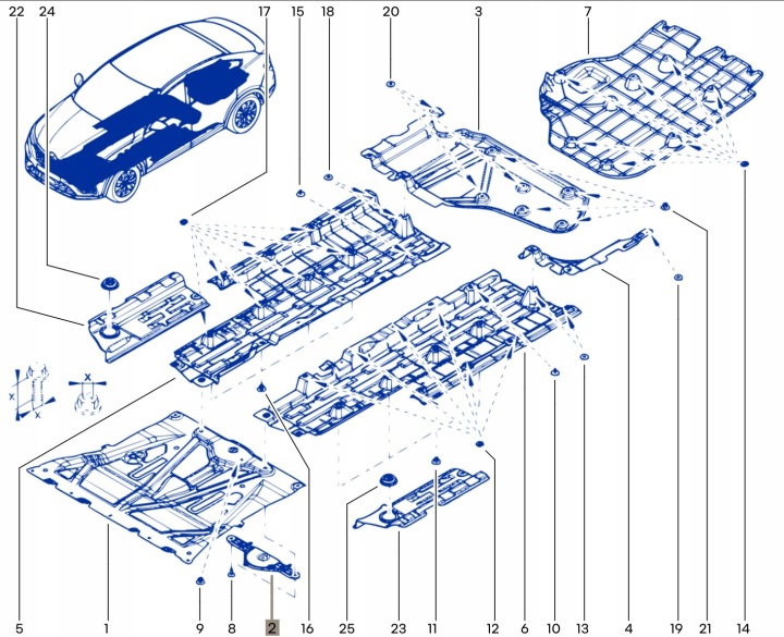 фото №11, Кронштейн крепление плита pod двигатель renault arkana 172889503r