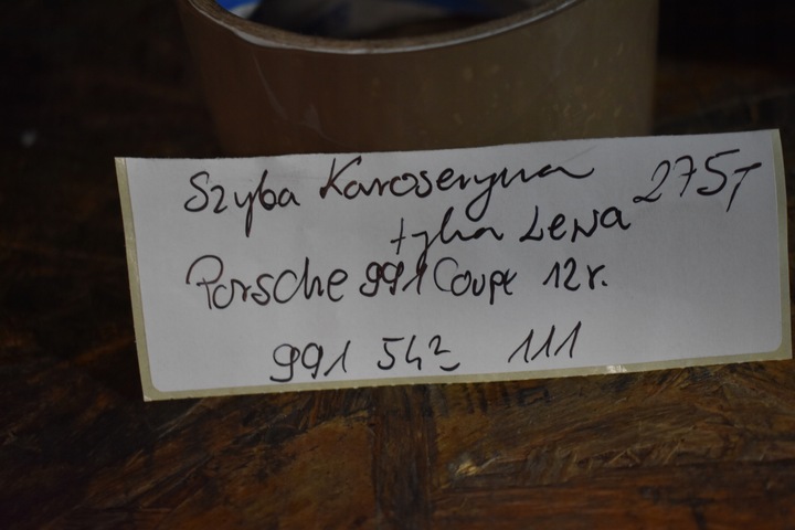 фото №4, Ідеальна скло кузовна задня ліва porsche 991 купе 12r. 1