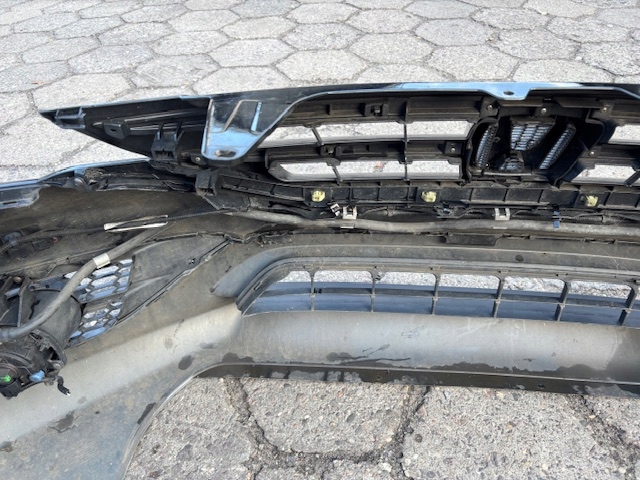 фото №14, Honda cr-v iv комплектный бампер перед переднее nh731p чёрный 12-15 r.