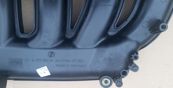 фото №11, Mercedes clk w209 w204 slk r171 колектор всмоктуючий компресор