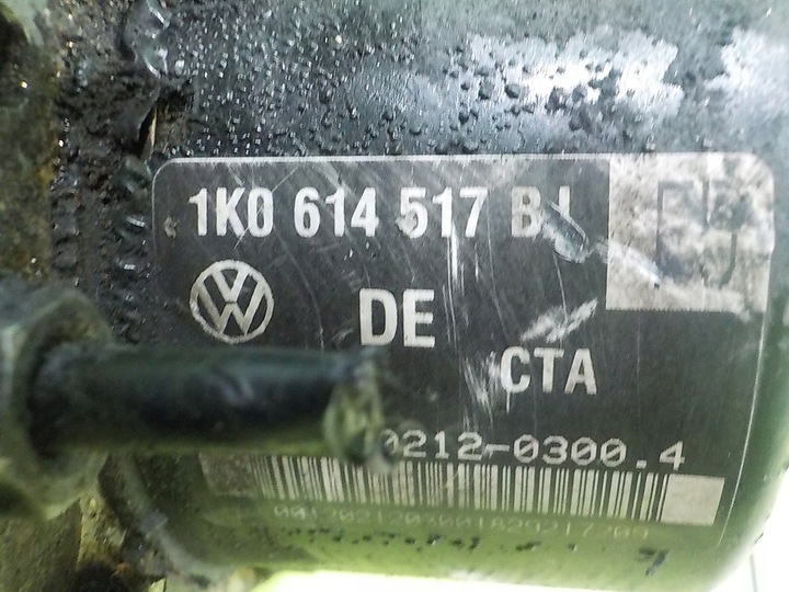 фото №5, Audi a3 8p ii рестайлинг 1.9 tdi 10r hb 5d насос abs 1k0614517bj 1k0907379au